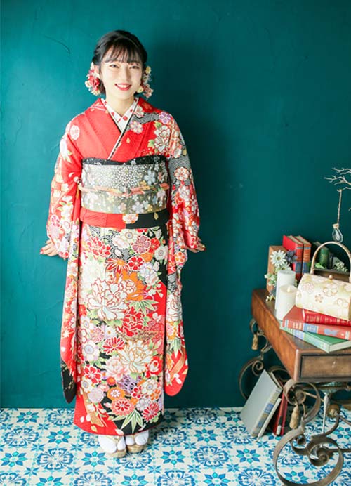 振袖を着た女性の写真その04