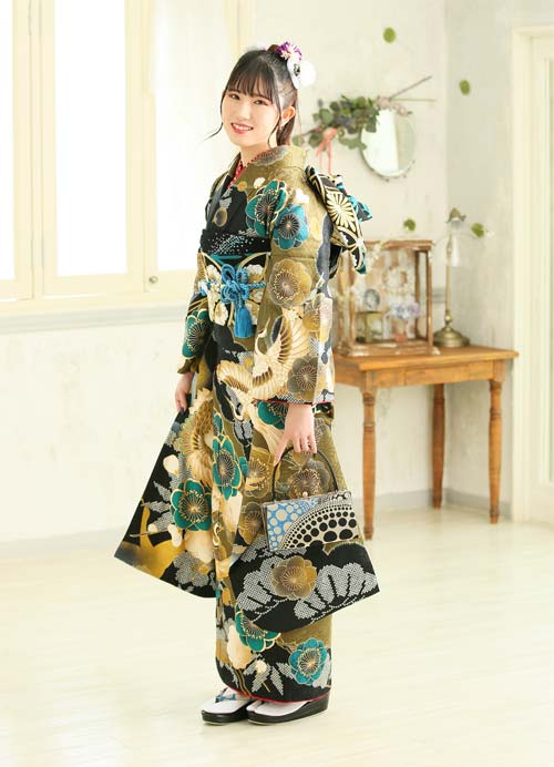 振袖を着た女性の写真その06