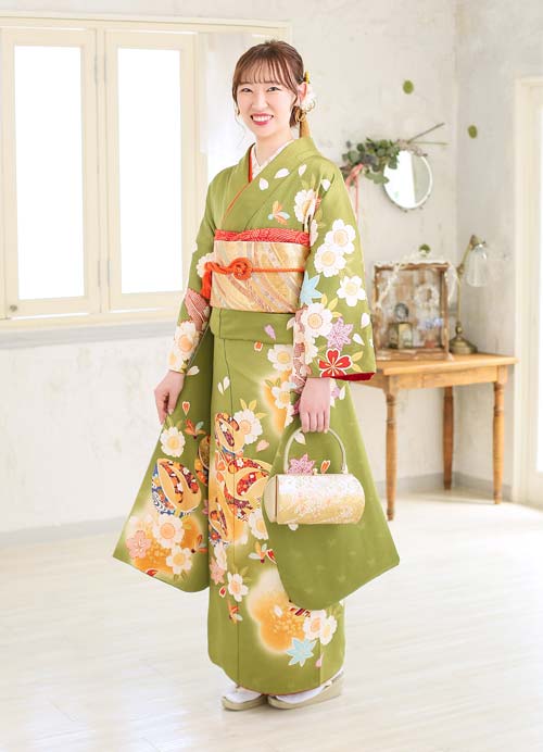 振袖を着た女性の写真その07