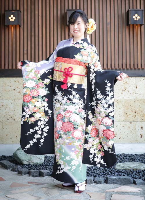 振袖を着た女性の写真その10