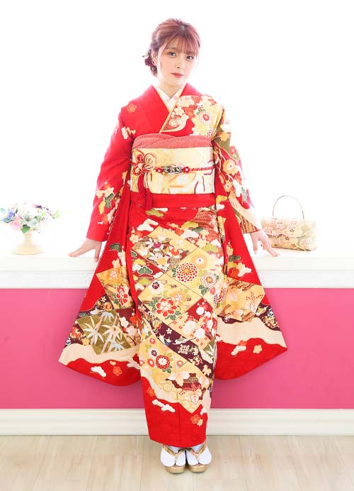 振袖を着た女性の写真その11