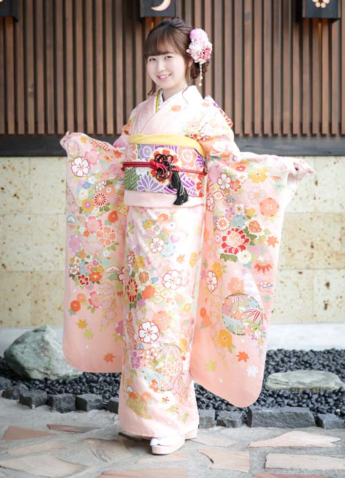 振袖を着た女性の写真その12