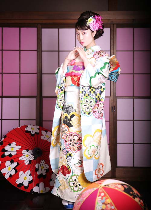 振袖を着た女性の写真その14