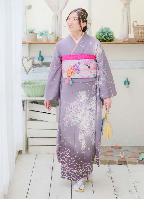 振袖を着た女性の写真その16