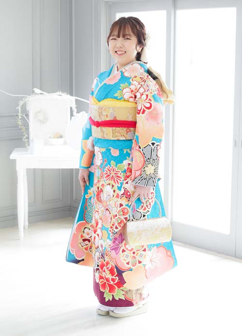 振袖を着た女性の写真その17