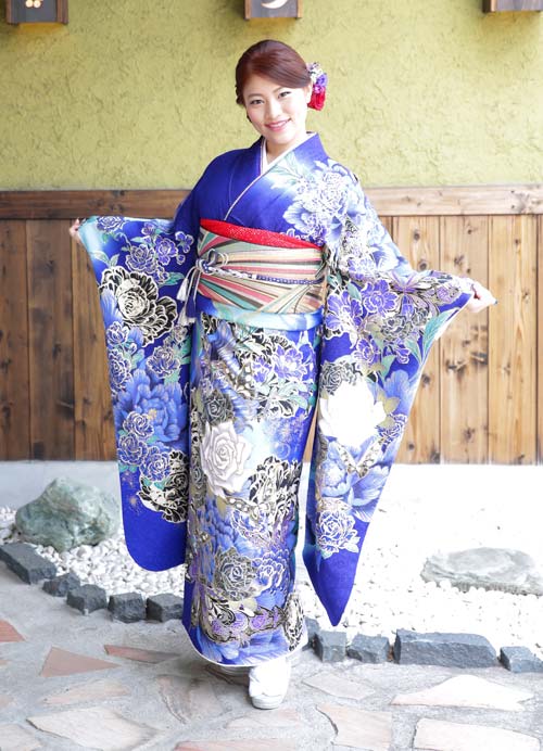 振袖を着た女性の写真その19