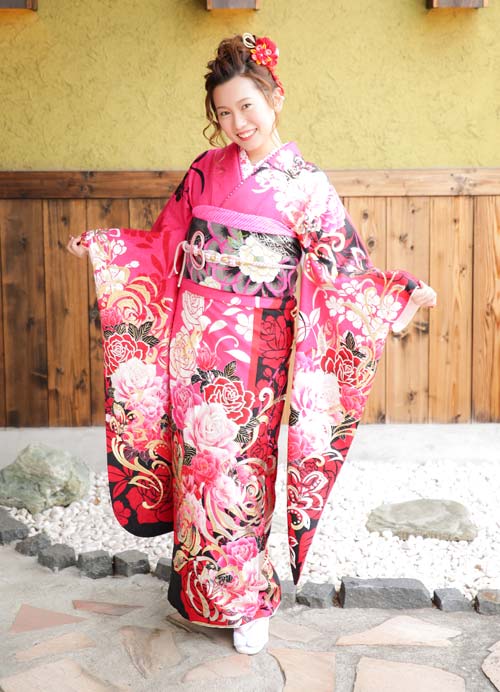 振袖を着た女性の写真その22