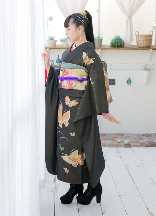 振袖を着た女性の写真その26