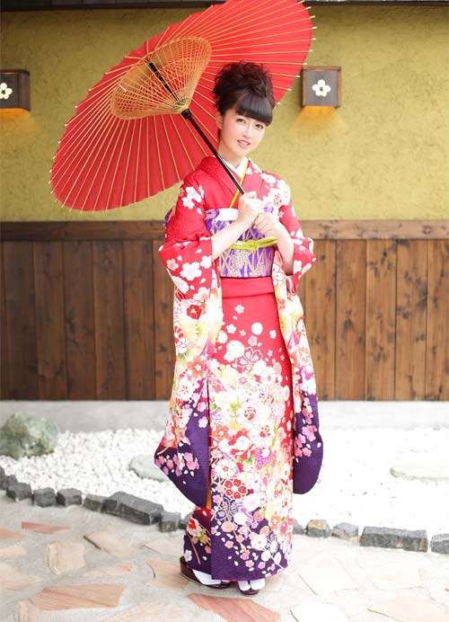 振袖を着た女性の写真その28