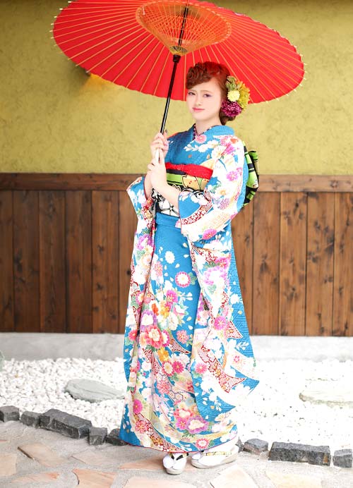 振袖を着た女性の写真その29