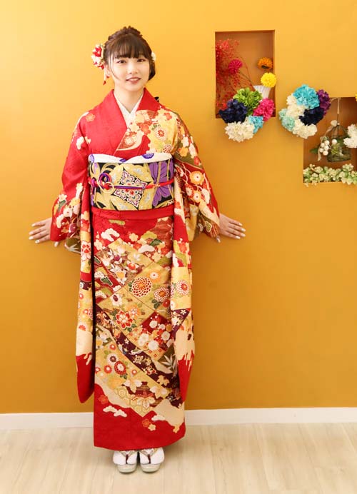 振袖を着た女性の写真その34